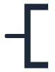 Symbool Datacontactdoos in een eendraadschema