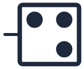 Symbool Kookplaat in een eendraadschema