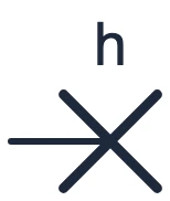 Symbool Waterdicht lichtpunt in een eendraadschema