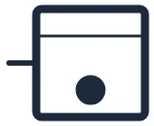 Symbool Oven in een eendraadschema