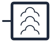 Symbool Stoomoven in een eendraadschema