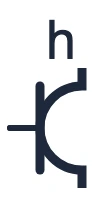 Symbool Waterdicht stopcontact in een eendraadschema