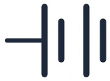 Symbool Batterij in een eendraadschema