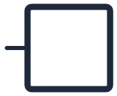 Symbool Toestel in een eendraadschema