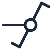 Symbool Wisselschakelaar in een eendraadschema