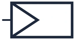 Symbool Zonnepaneel in een eendraadschema